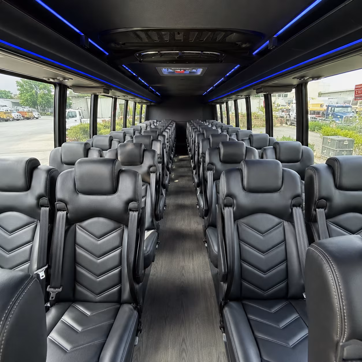 albany corporate event transportation onboard seating