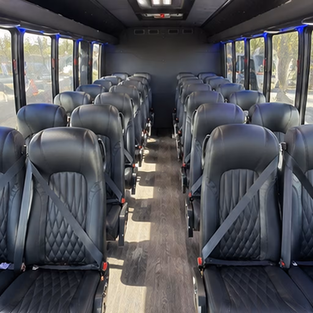 albany school event transportation onboard seating