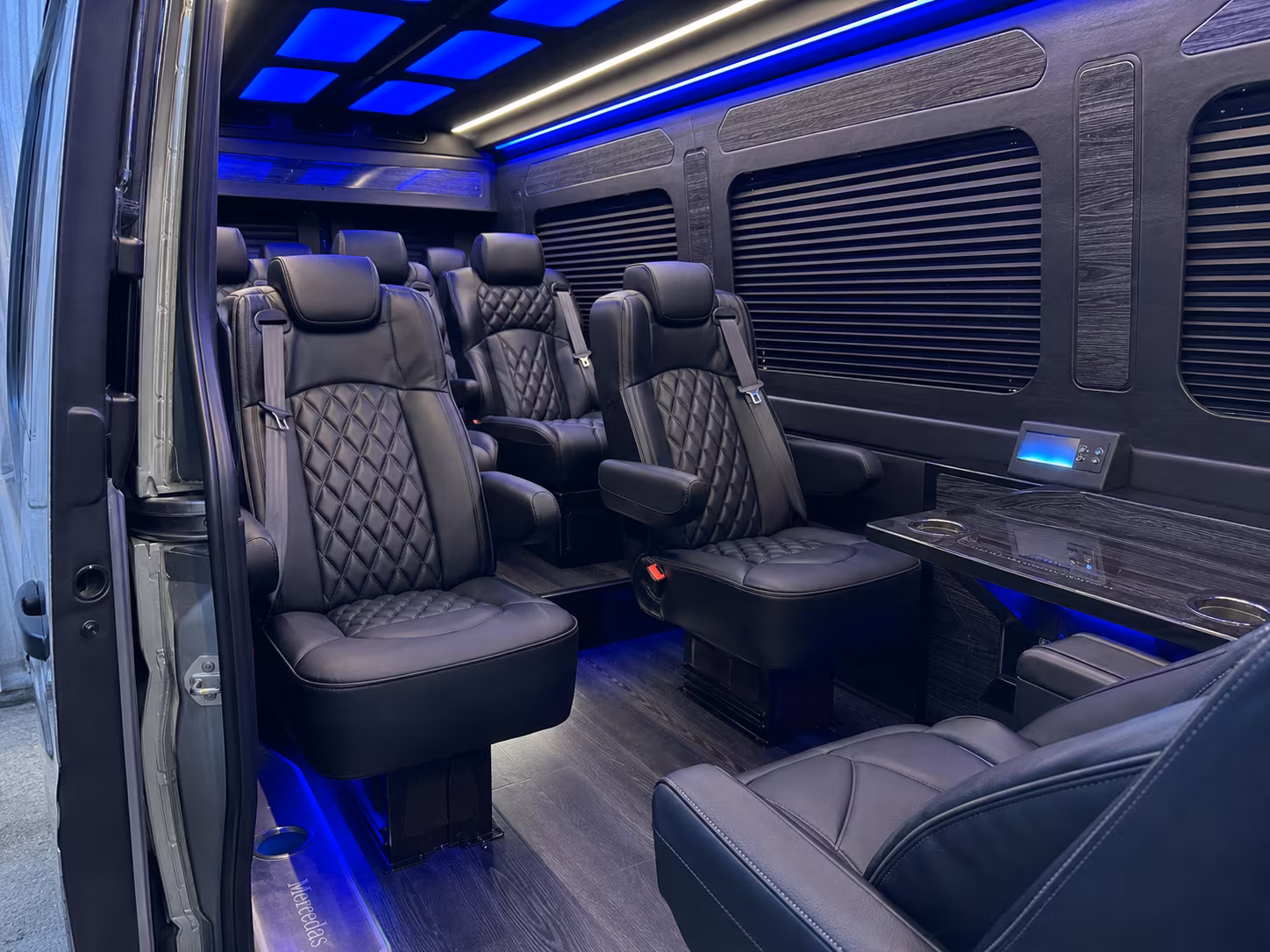 sprinter van transportation for groups and events across albany